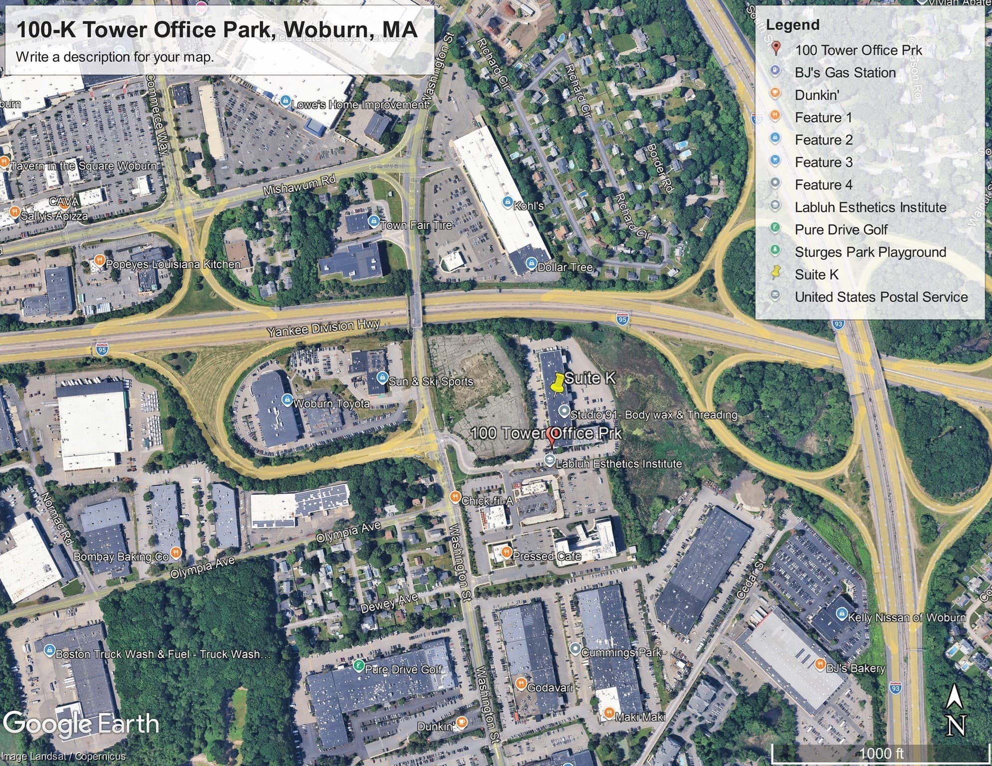 Commercial Sale at 100 Tower Office Park # K, Woburn MA 01801, photo 5 of 7