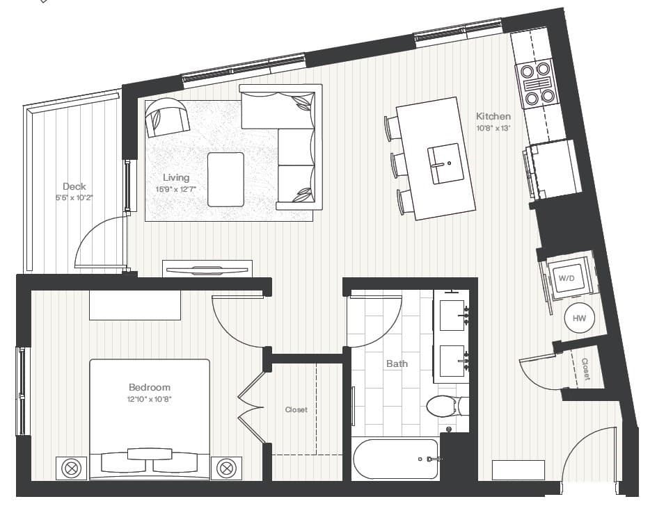 Condominium at 1515 Commonwealth Ave # 702, Boston MA 02135, photo 13 of 41