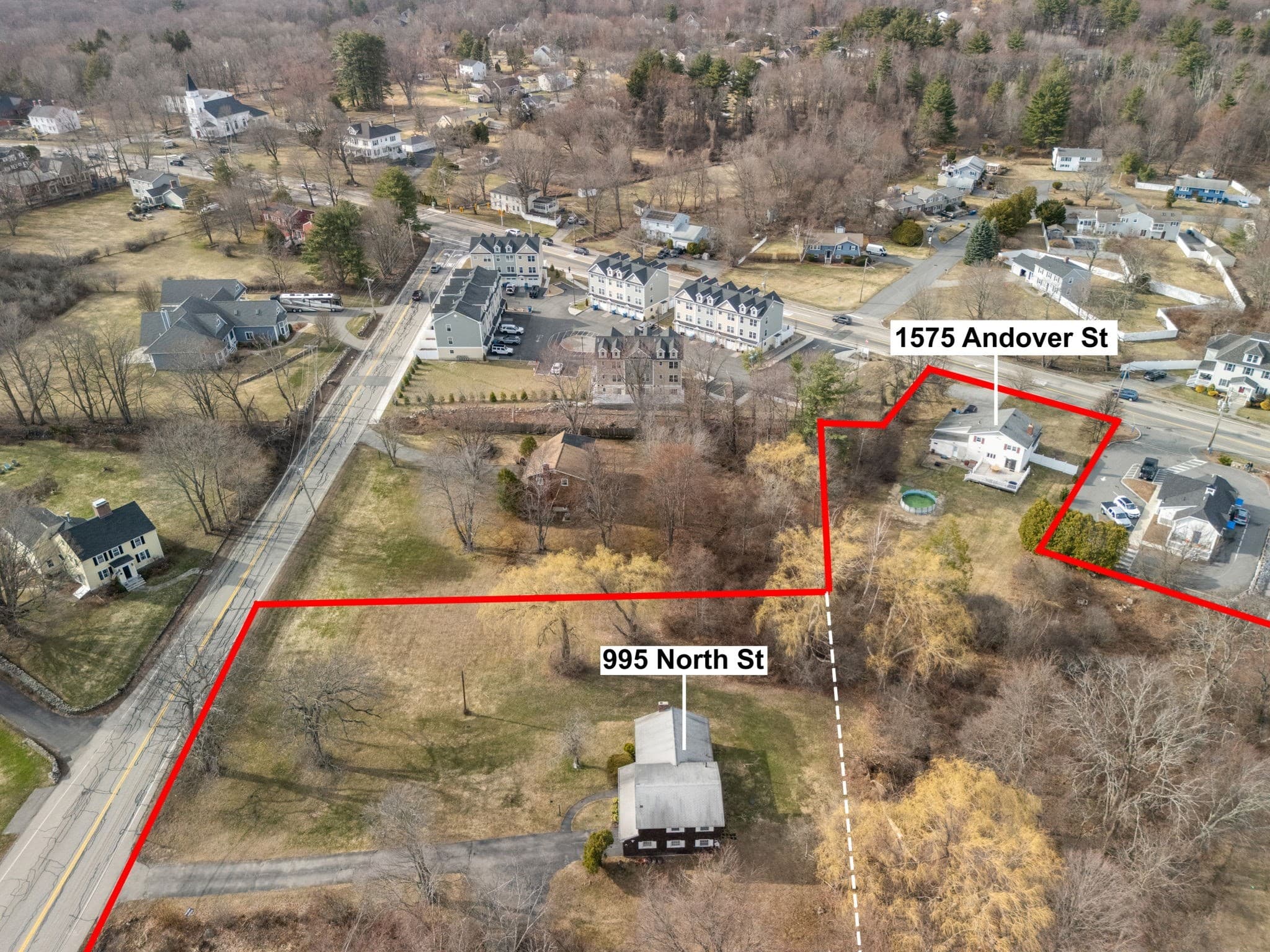 Land at 1575 Andover St, Tewksbury MA 01876, photo 3 of 8