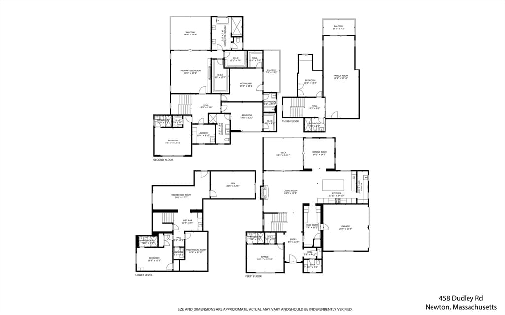 Single Family Residence at 458 Dudley Rd, Newton MA 02459, Newton, photo 28 of 28