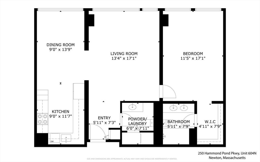 Condominium at 250 Hammond Pond Parkway # 604N, Newton MA 02467, Newton, photo 21 of 28