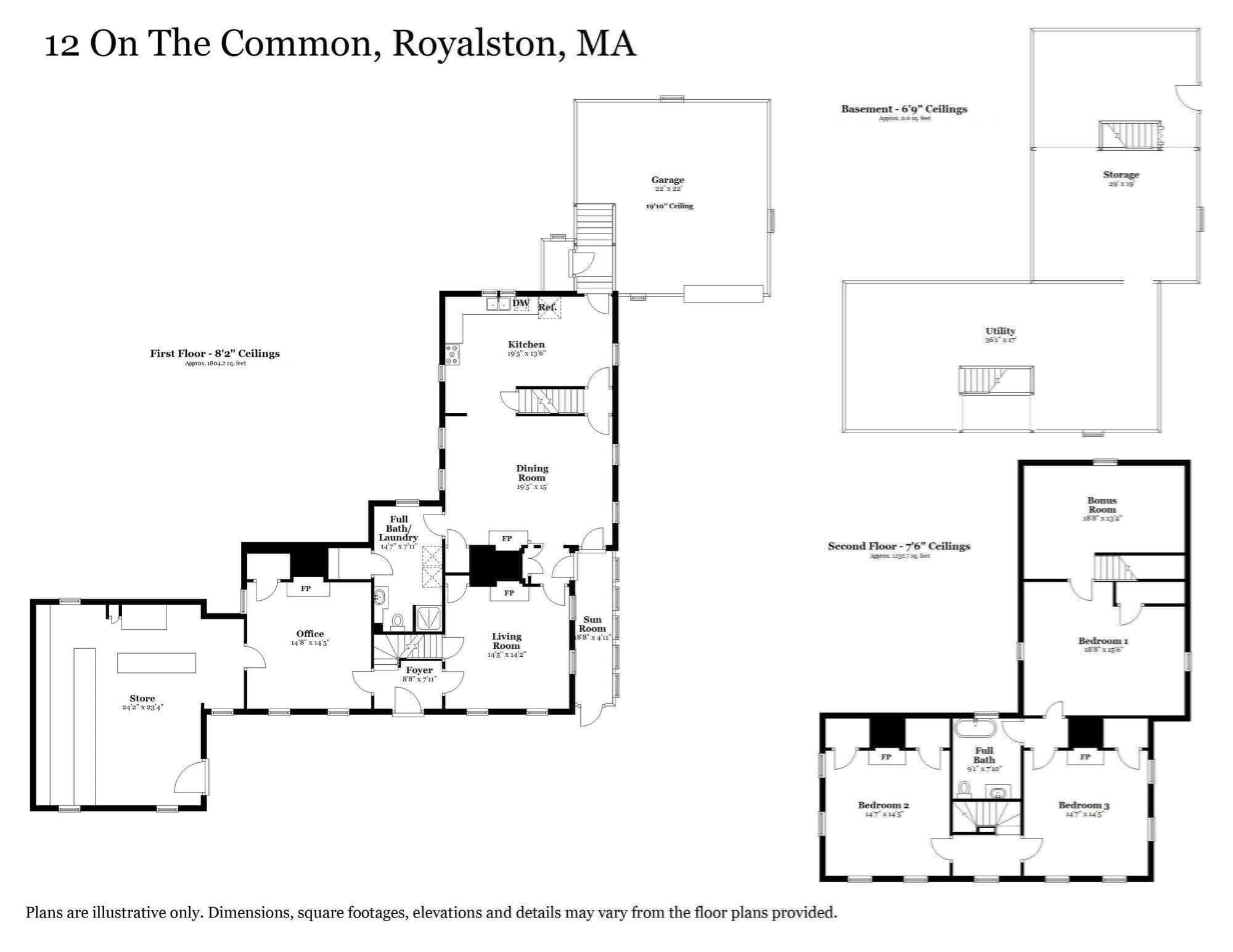 Single Family Residence at 12 On The Common, Royalston MA 01368, photo 42 of 42