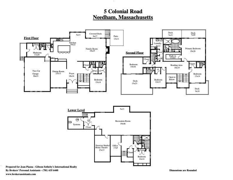 Single Family Residence at 5 Colonial Rd, Needham MA 02492, photo 36 of 36