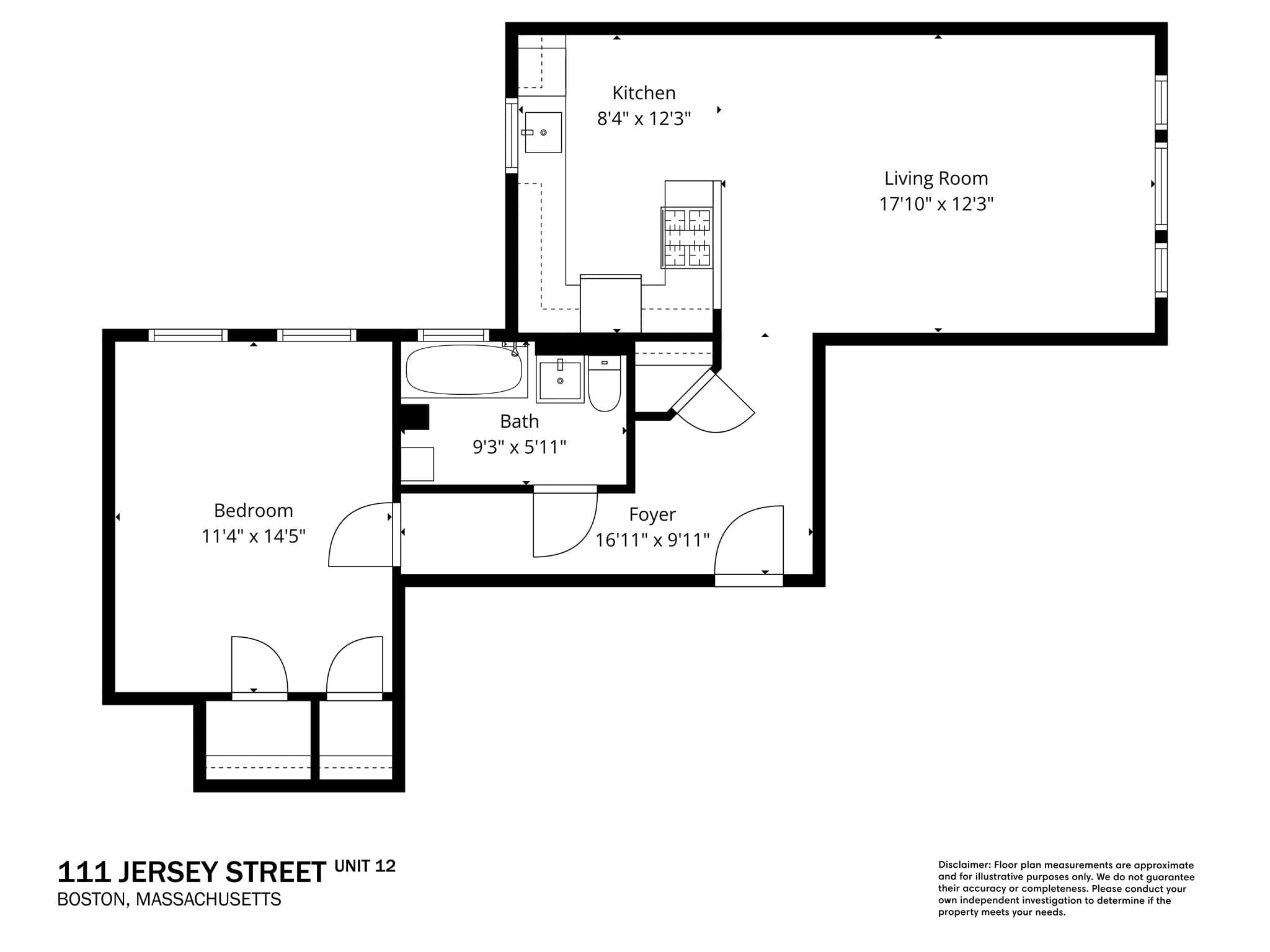 Condominium at 111 Jersey St # 12, Boston MA 02215, photo 17 of 17