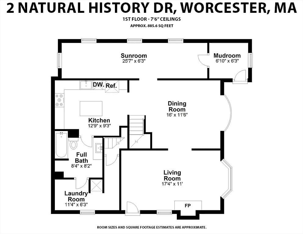 Single Family Residence at 2 Natural History Dr., Worcester MA 01605, photo 23 of 25