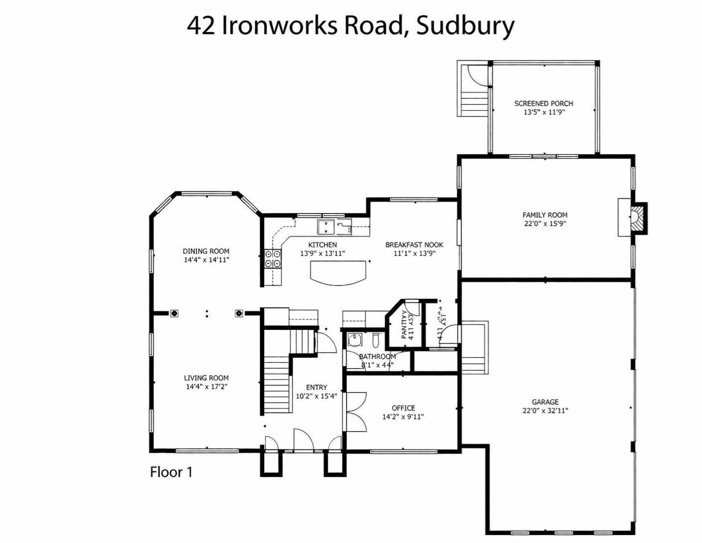 Single Family Residence at 42 Ironworks Rd, Sudbury MA 01776, photo 40 of 42