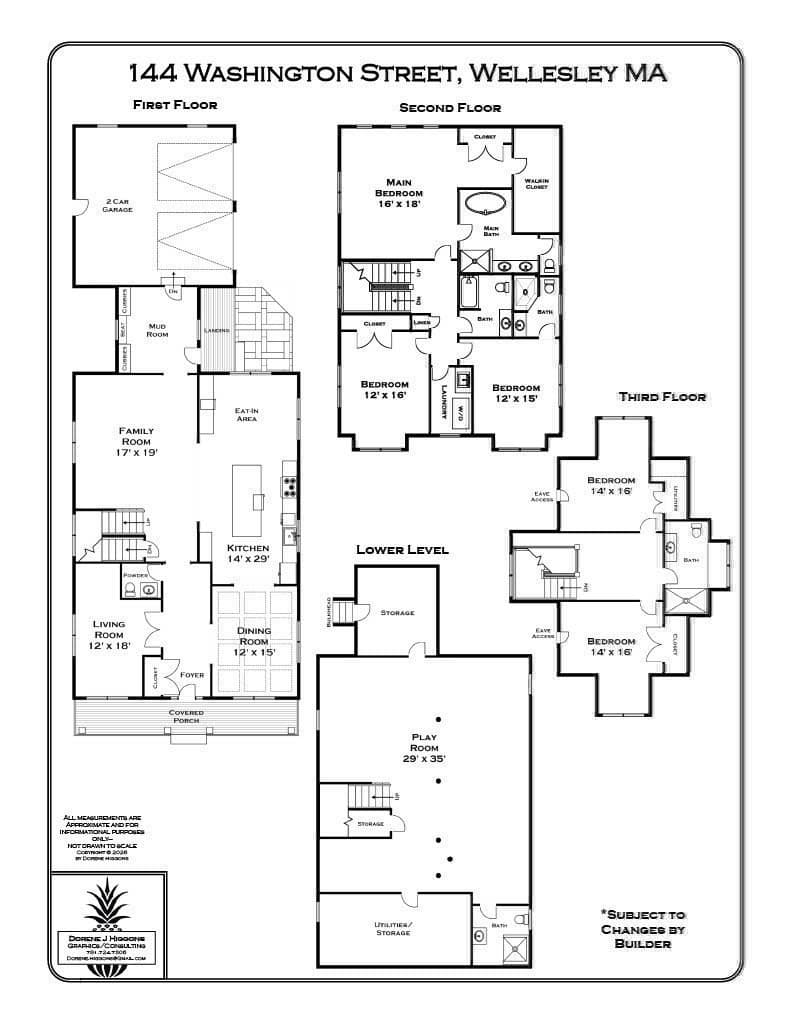 Single Family Residence at 144 Washington Street, Wellesley MA 02481, photo 35 of 35