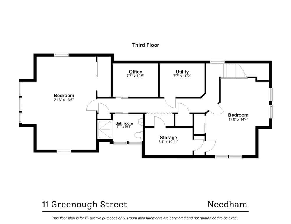 Single Family Residence at 11 Greenough St, Needham MA 02494, photo 4 of 9