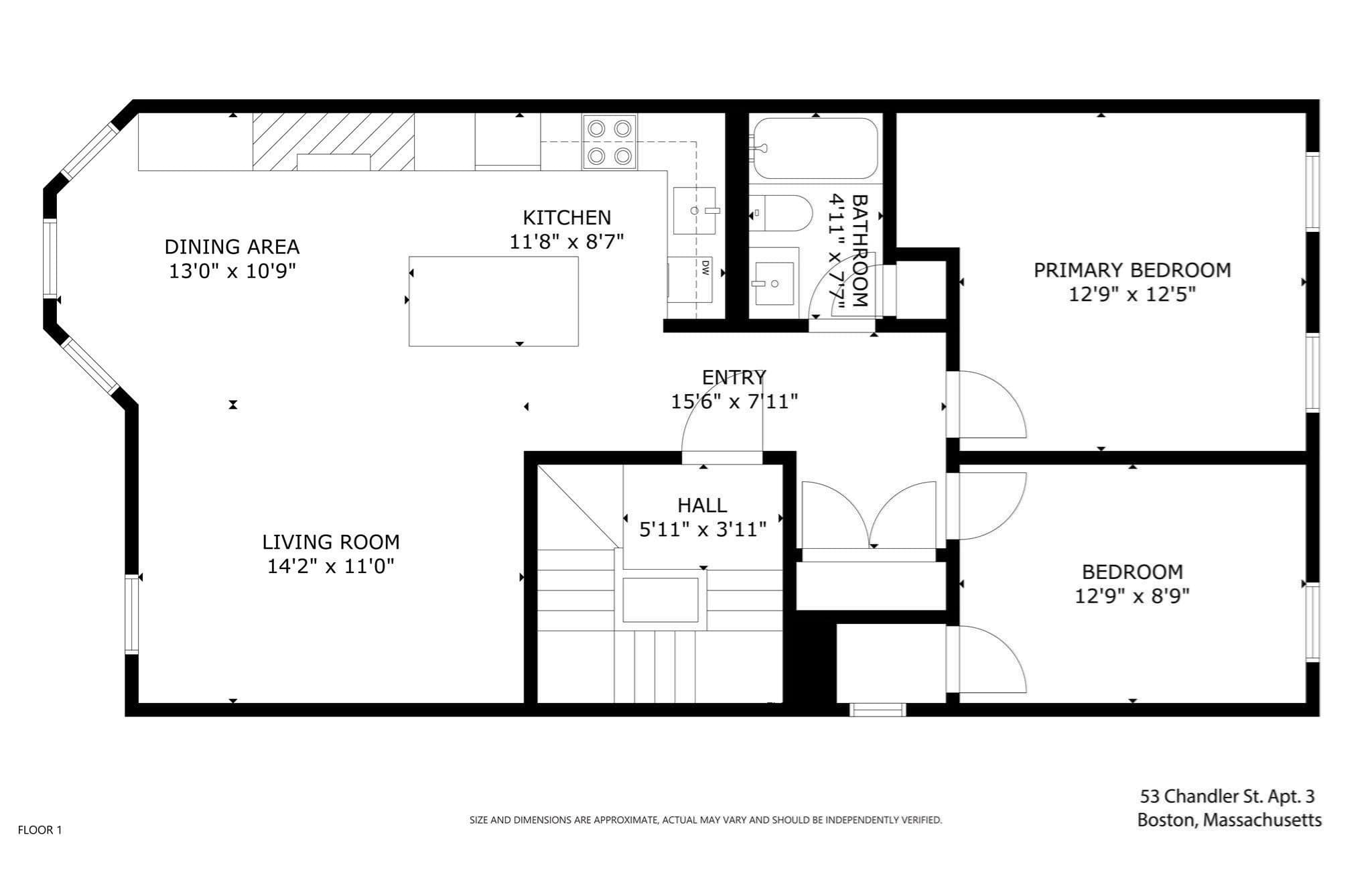 Condominium at 53 Chandler St # 3, Boston MA 02116, photo 20 of 20
