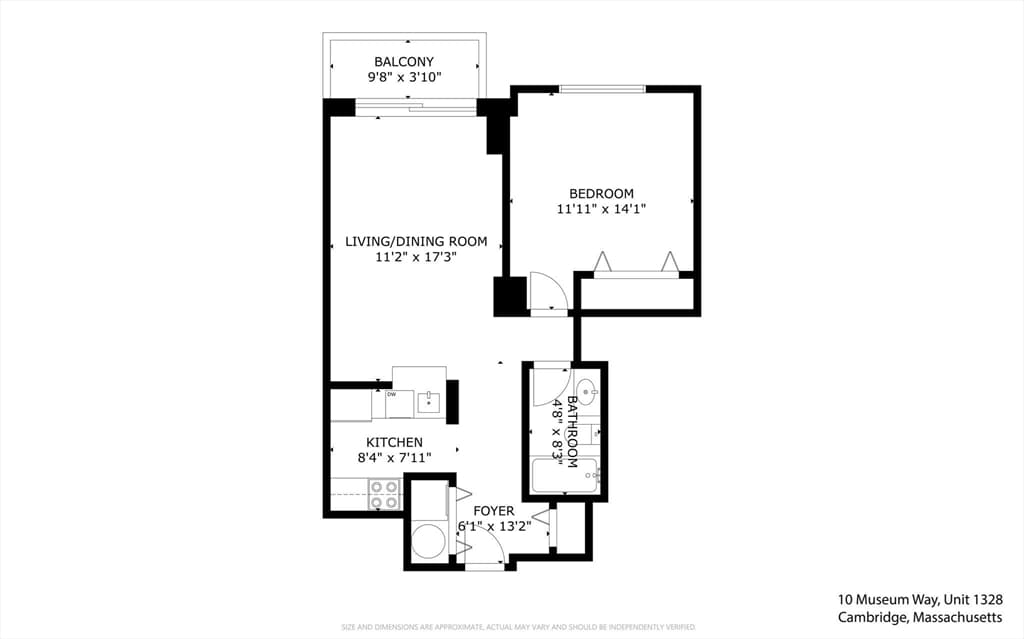 Condominium at 8-12 Museum Way # 1328, Cambridge MA 02141, Cambridge, photo 15 of 15