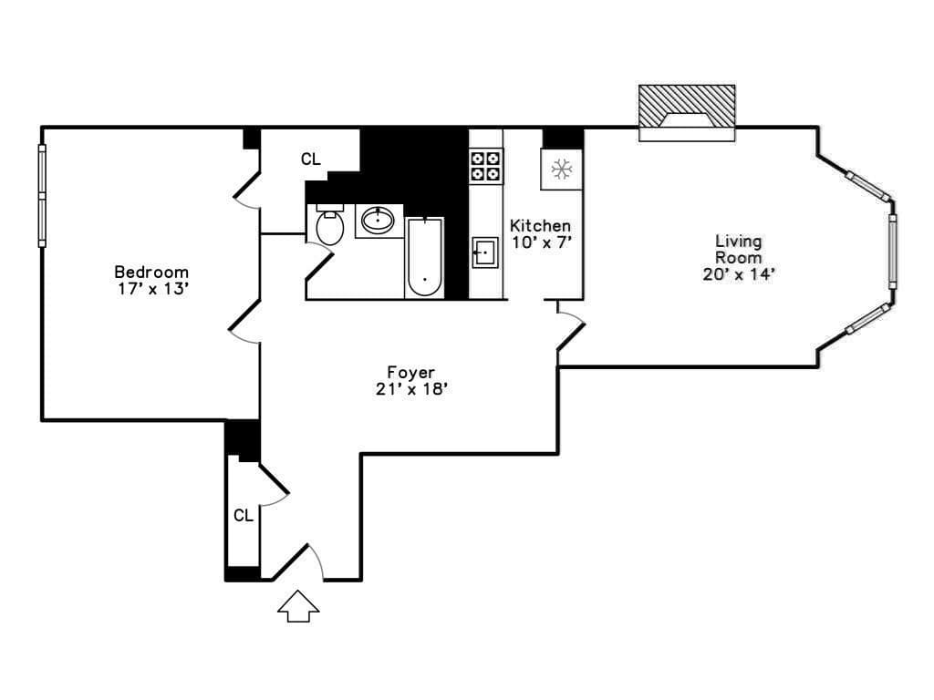 Condominium at 466 Commonwealth Ave # 503, Boston MA 02215, photo 16 of 17