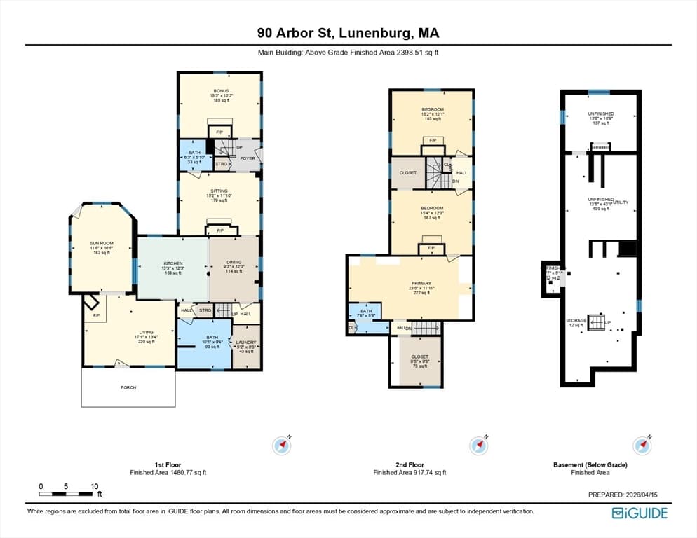 Single Family Residence at 90 Arbor St, Lunenburg MA 01462, photo 32 of 36