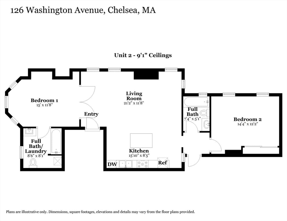 Condominium at 126 Washington Ave # 2, Chelsea MA 02150, Chelsea, photo 20 of 20