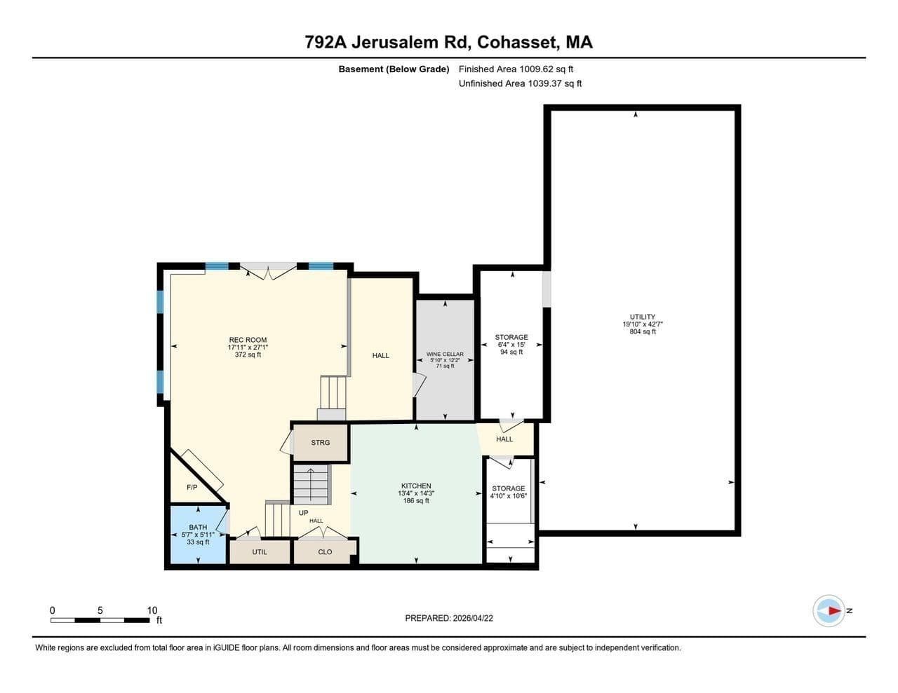 Single Family Residence at 792-A Jerusalem Rd, Cohasset MA 02025, photo 40 of 40