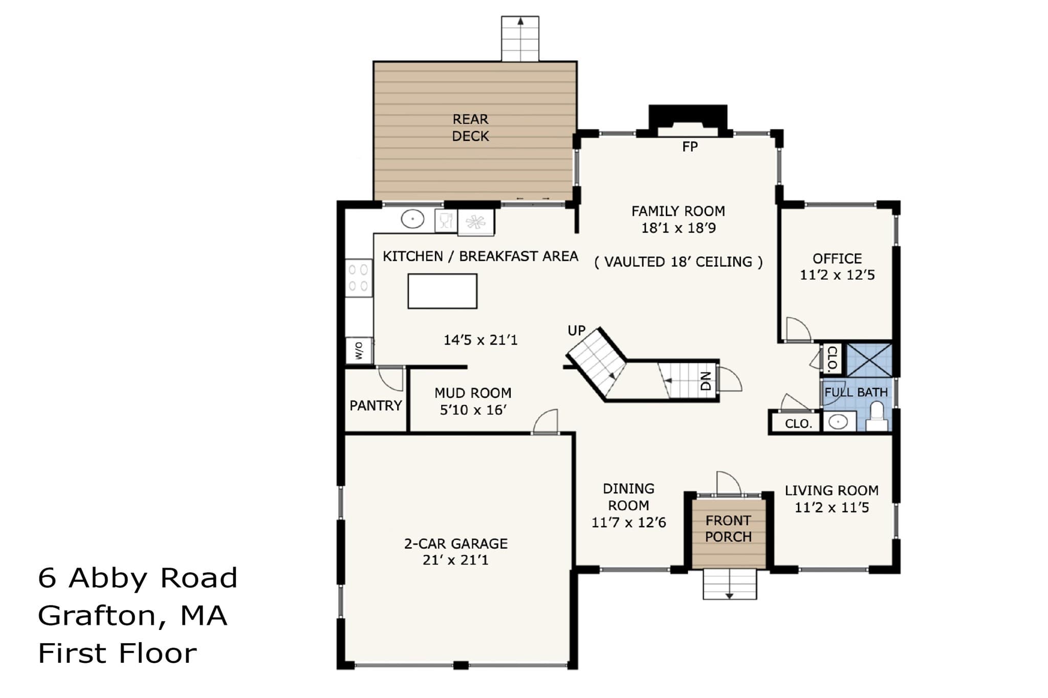 Single Family Residence at 6 Abby Road, Grafton MA 01536, photo 2 of 38