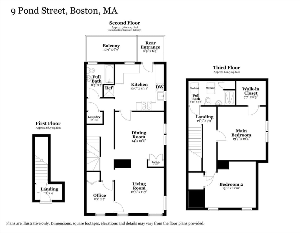 Condominium at 9-11 Pond St # 2, Boston MA 02130, photo 23 of 23