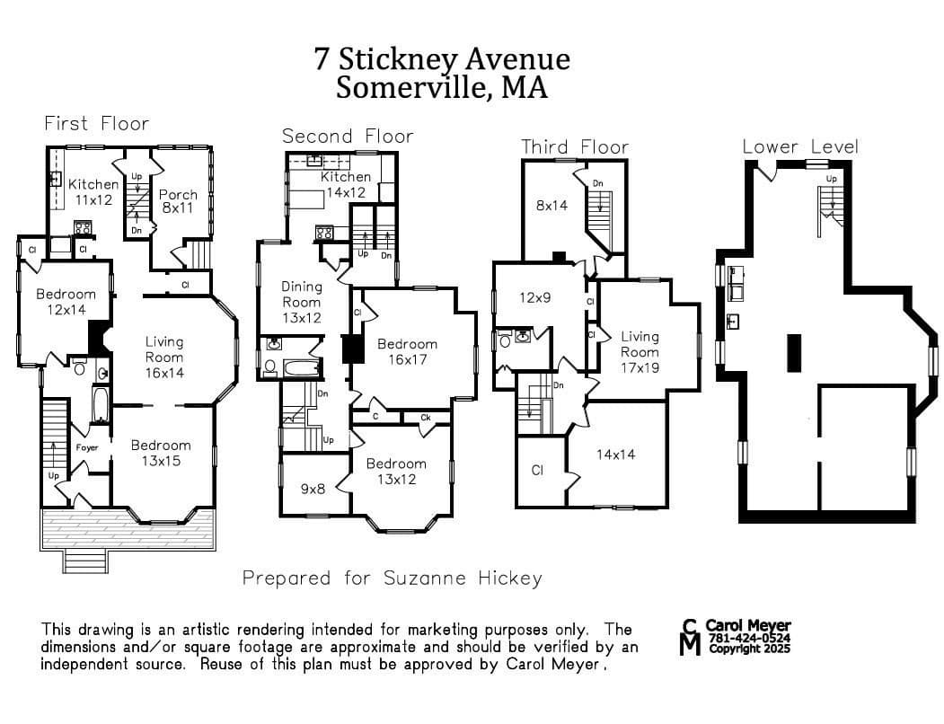 Multi Family at 7 Stickney Ave, Somerville MA 02145, photo 18 of 19