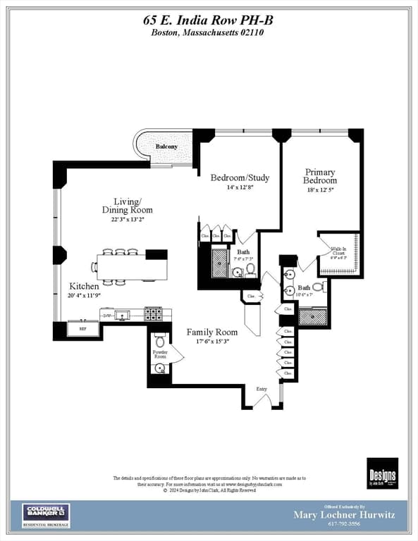 Condominium at 65 East India Row # 41B, Boston MA 02110, photo 22 of 23