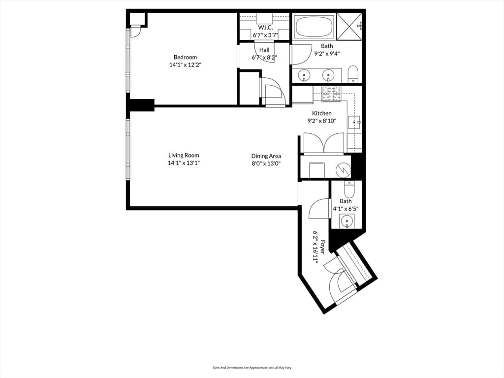 Condominium at 505 Tremont St # 613, Boston MA 02116, photo 14 of 20