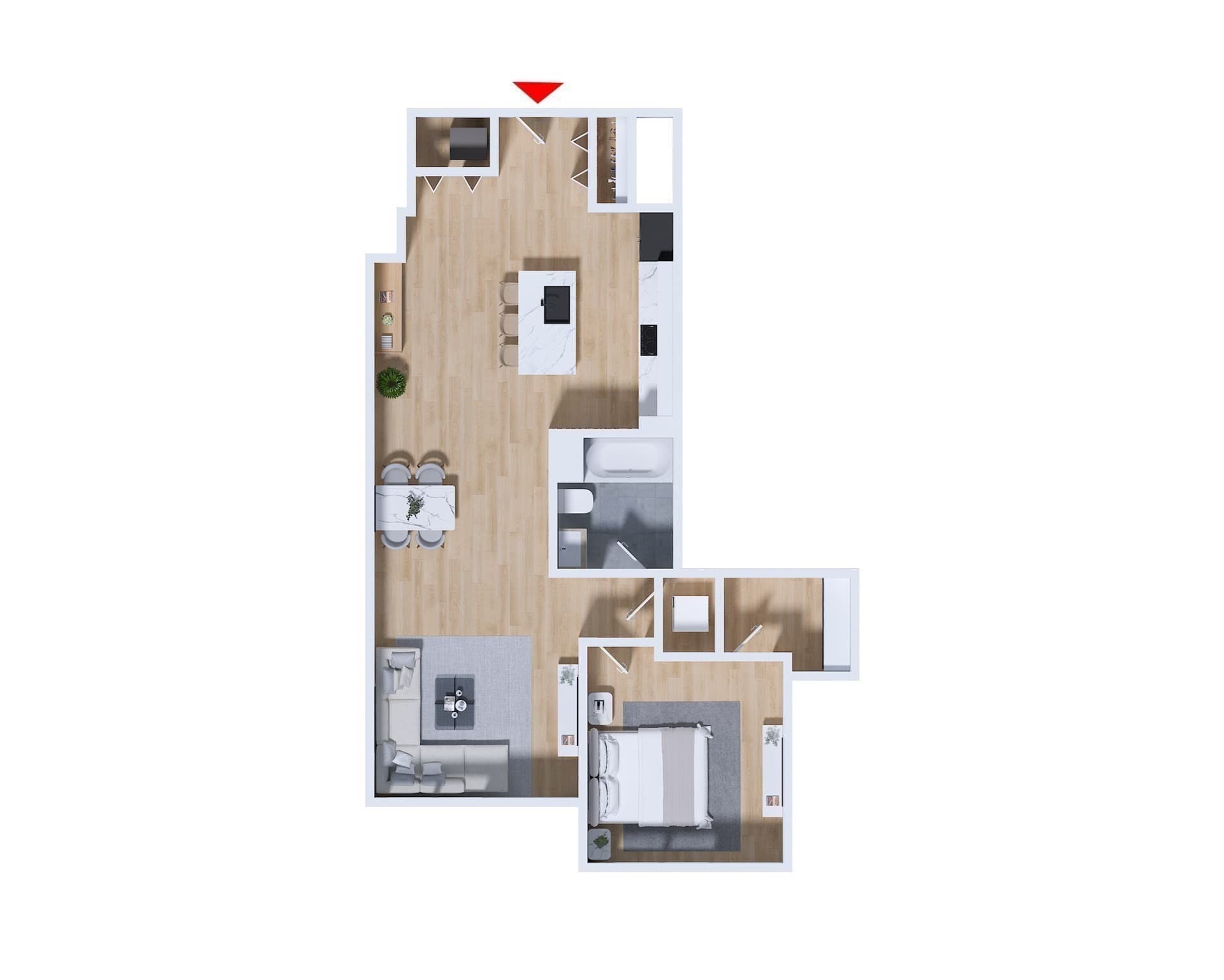 Condominium at 3992 Washington St # 206, Boston MA 02131, Boston, photo 3 of 22