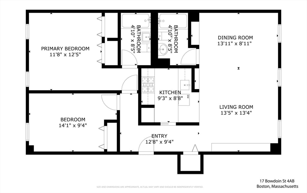 Condominium at 17 Bowdoin Street, Boston MA 02114, photo 29 of 29