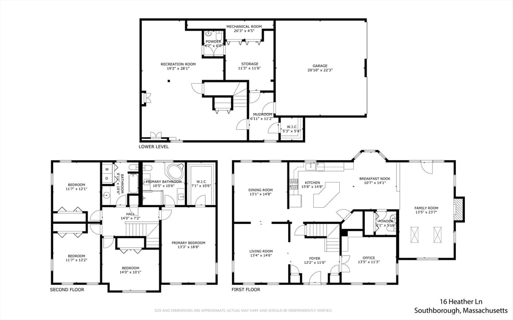 Single Family Residence at 16 Heather Lane, Southborough MA 01772, Southborough, photo 40 of 40