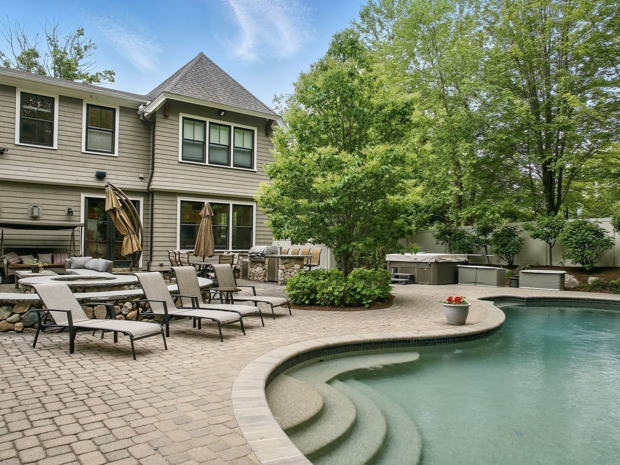 Single Family Residence at 4 Abbott Ln, Bedford MA 01730, photo 34 of 42