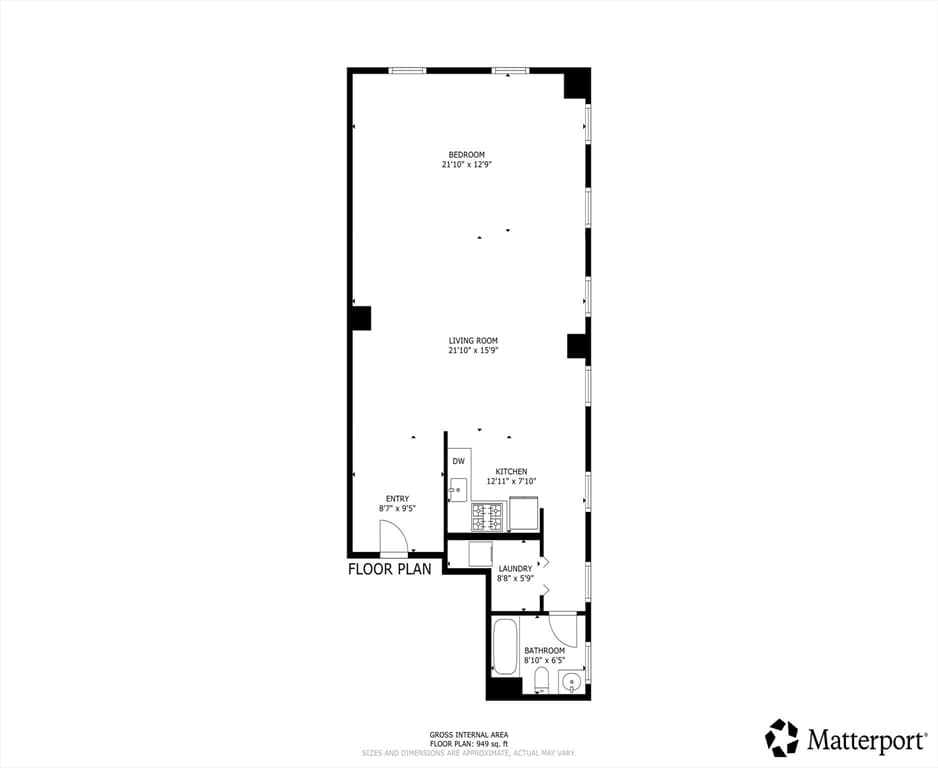 Condominium at 70-72 Northampton St # 200, Boston MA 02118, photo 13 of 13