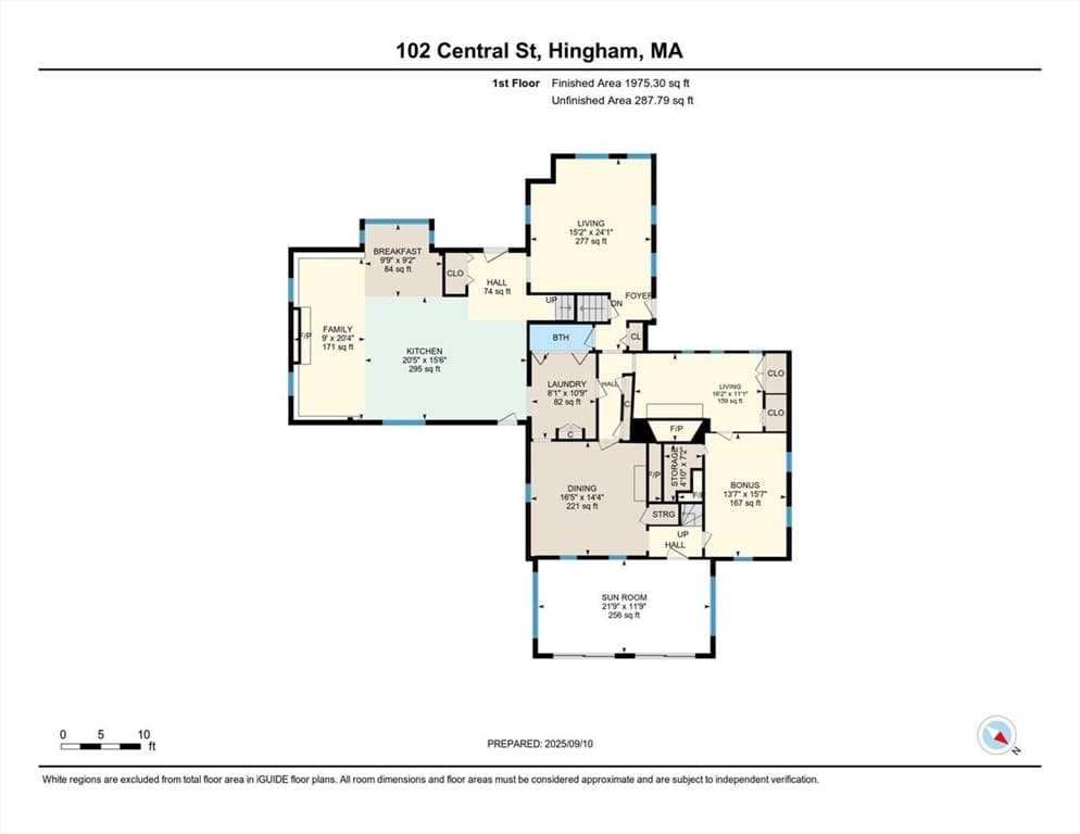 Single Family Residence at 102 Central St, Hingham MA 02043, photo 34 of 36