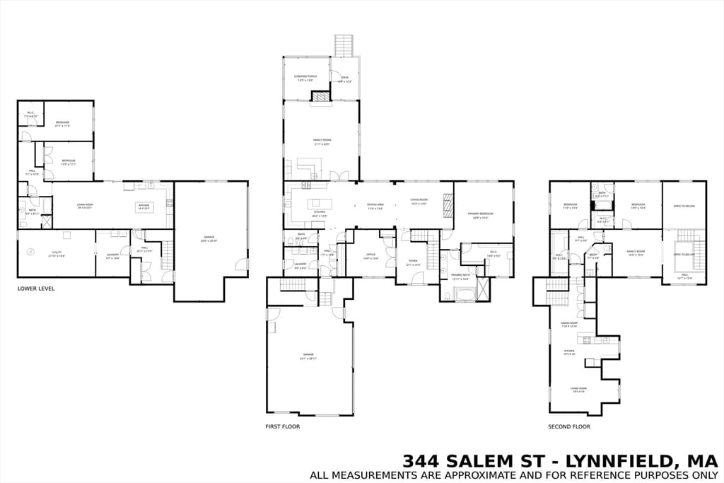 Single Family Residence at 344 Salem St, Lynnfield MA 01940, Lynnfield, photo 42 of 42