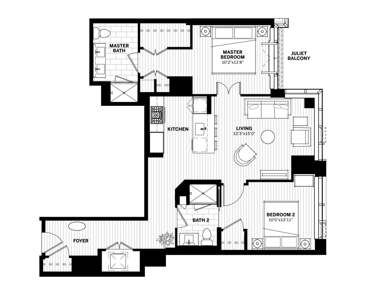 Condominium at 135 Seaport Blvd # 906, Boston MA 02210, photo 17 of 33