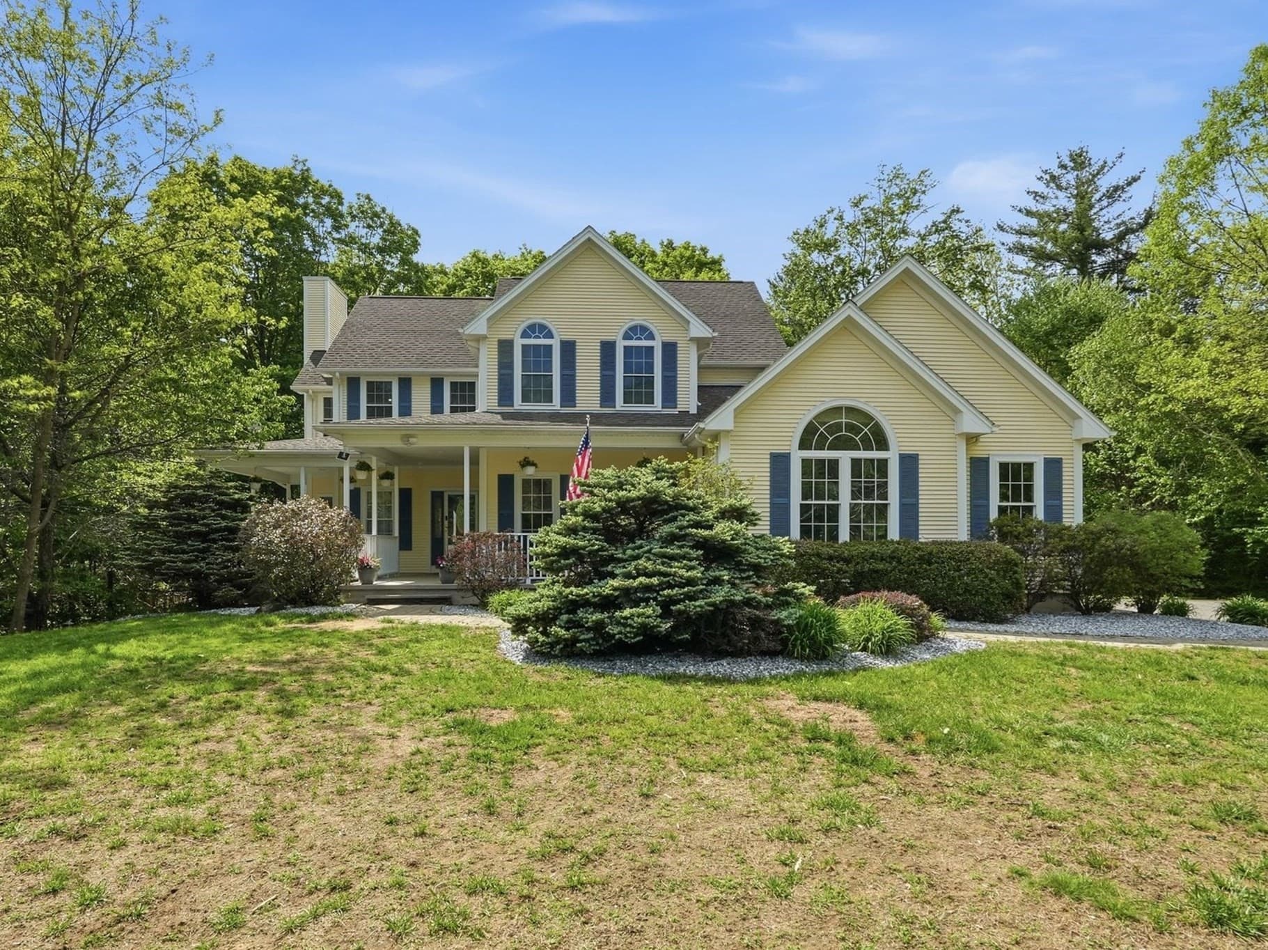 Single Family Residence at 81 Sheffield Dr, Belchertown MA 01007