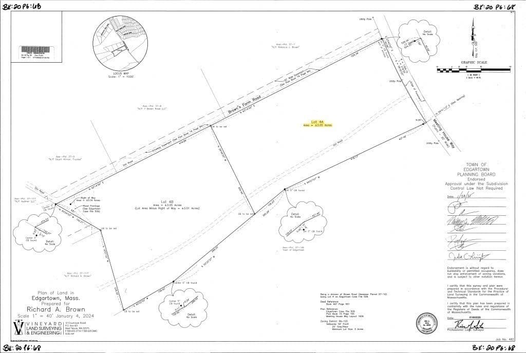 Residential at Lot 4A Browns Farm Lane, Edgartown MA 02539, photo 5 of 6