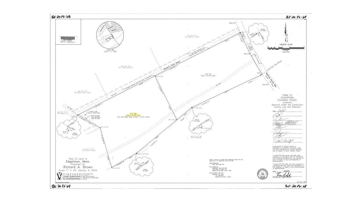Residential at Lot 4B Browns Farm Lane, Edgartown MA 02539, photo 5 of 6