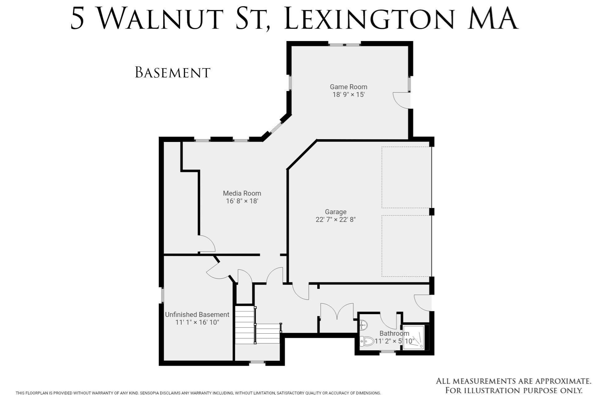 Single Family Residence at 5 Walnut Street, Lexington MA 02421, Lexington, photo 33 of 34