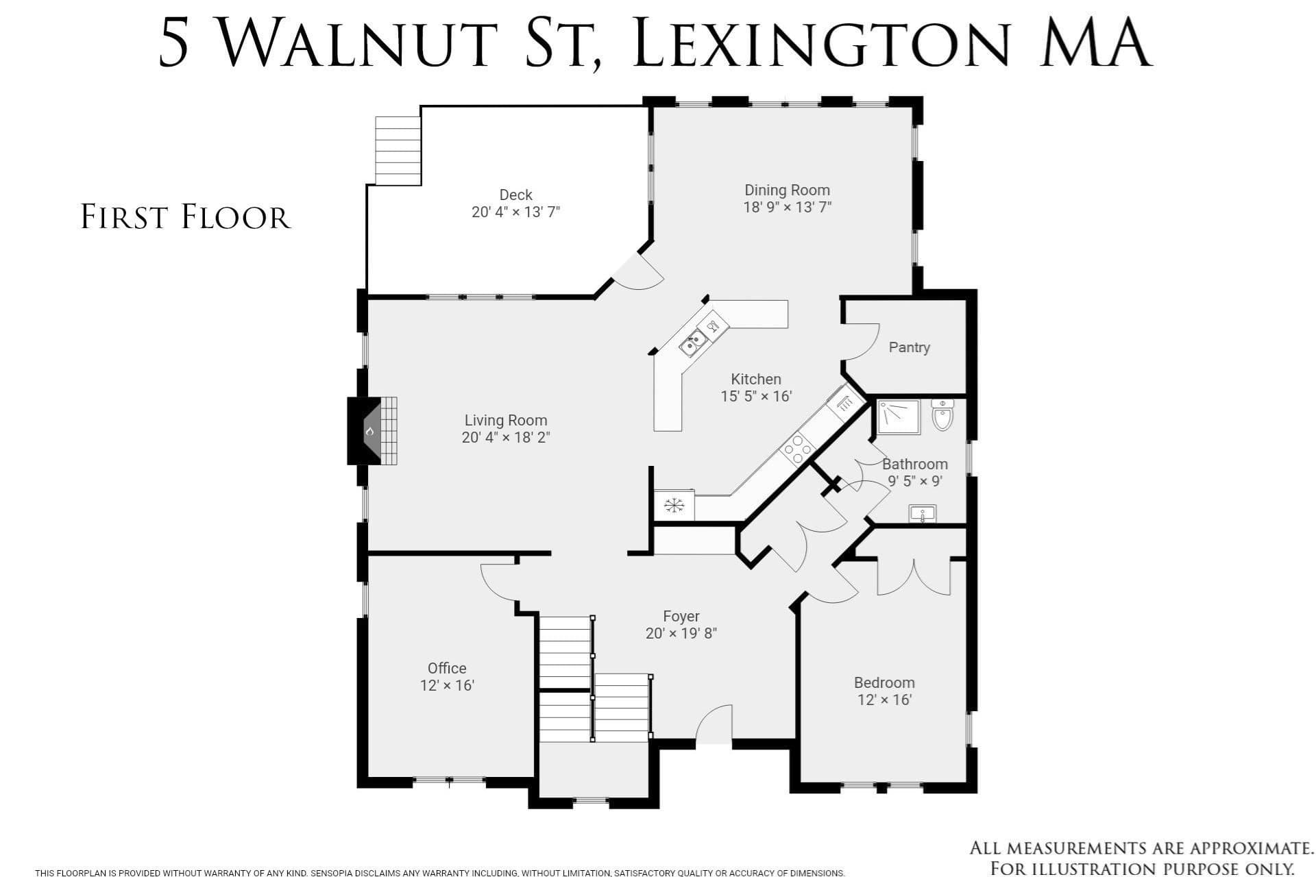 Single Family Residence at 5 Walnut Street, Lexington MA 02421, Lexington, photo 31 of 34