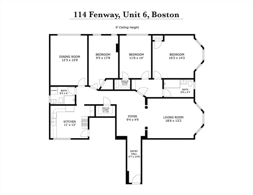 Condominium at 114 Fenway # 6, Boston MA 02115, photo 31 of 31