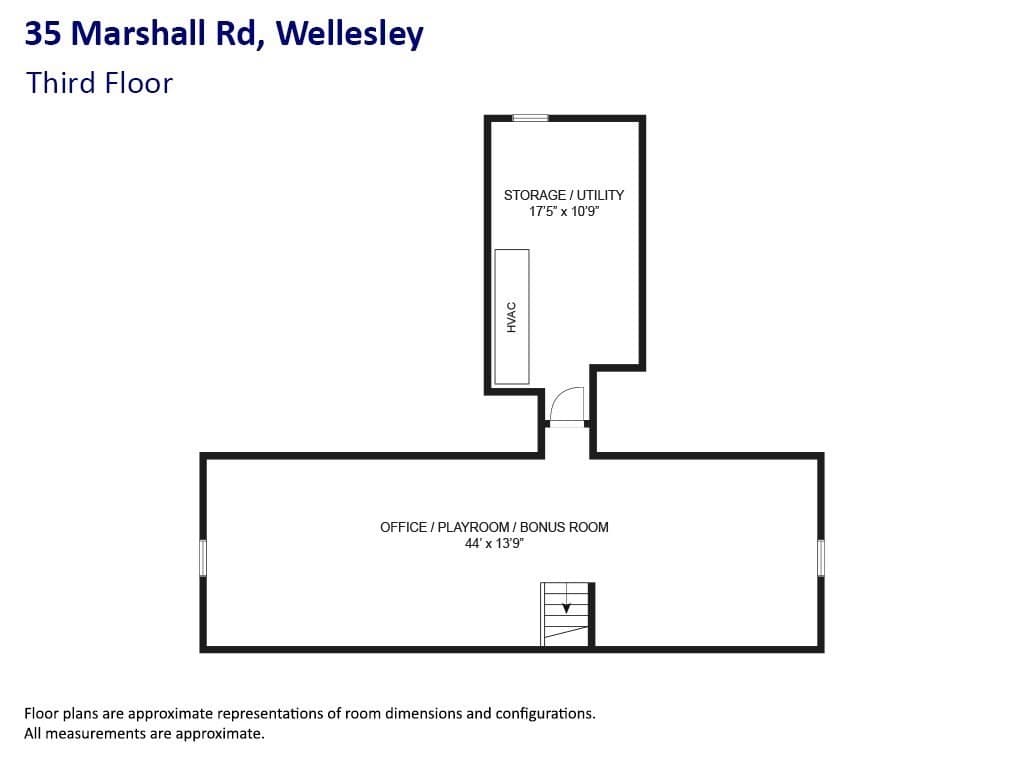 Single Family Residence at 35 Marshall Rd, Wellesley MA 02482, photo 41 of 42
