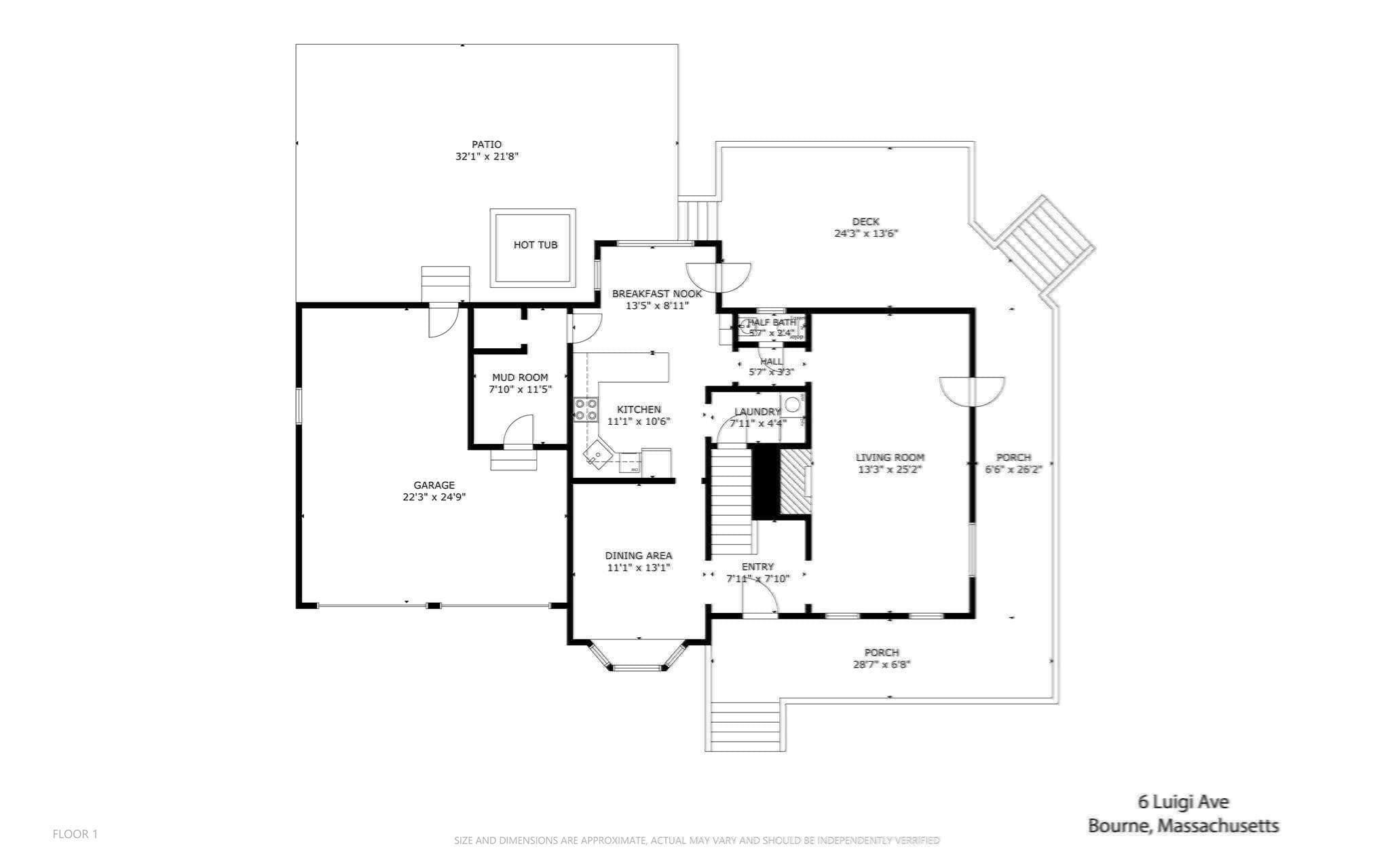 Single Family Residence at 6 Luigi Ave, Bourne MA 02562, photo 35 of 39