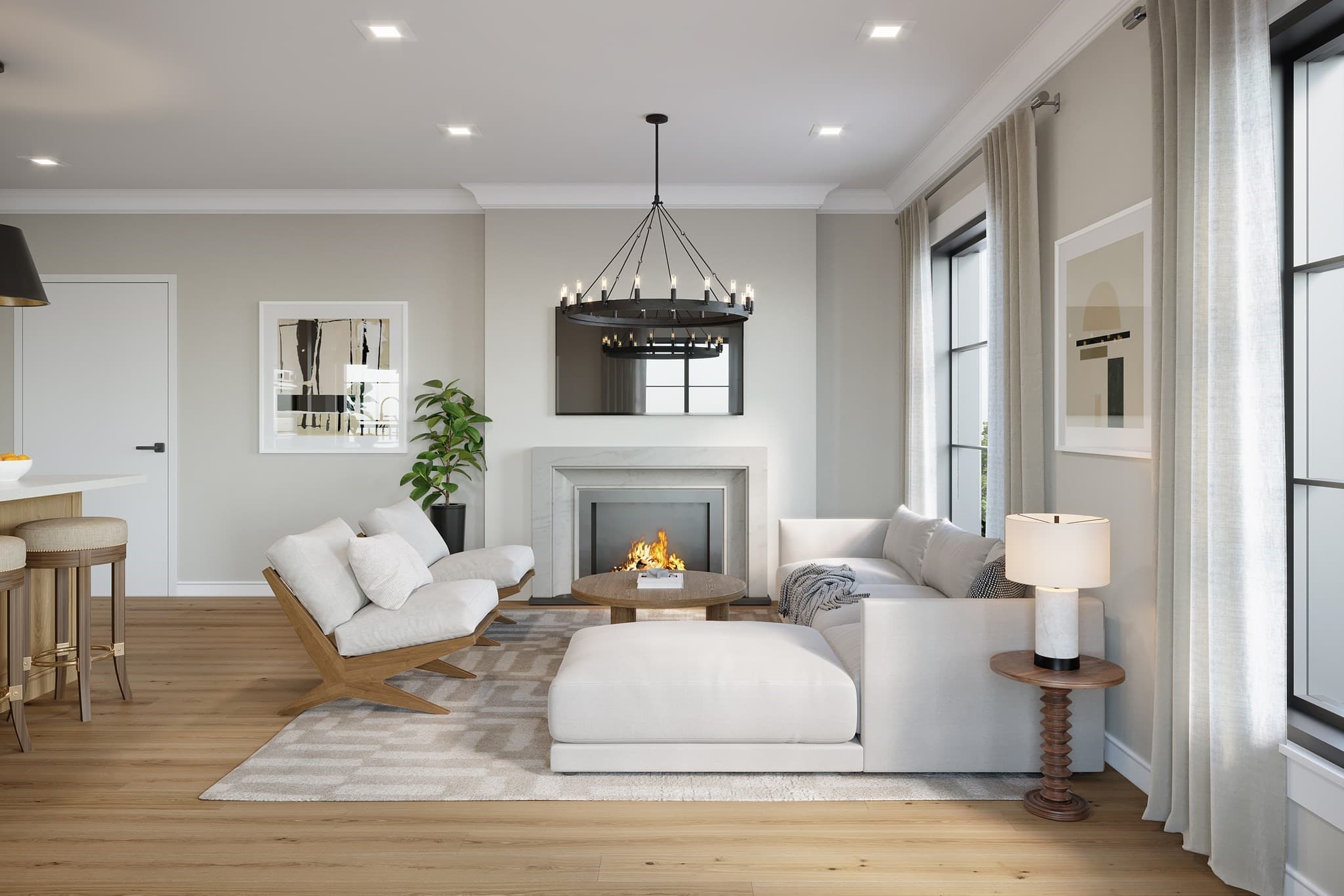 Condominium at 135 Saint Paul # 5, Brookline MA 02446, photo 5 of 10