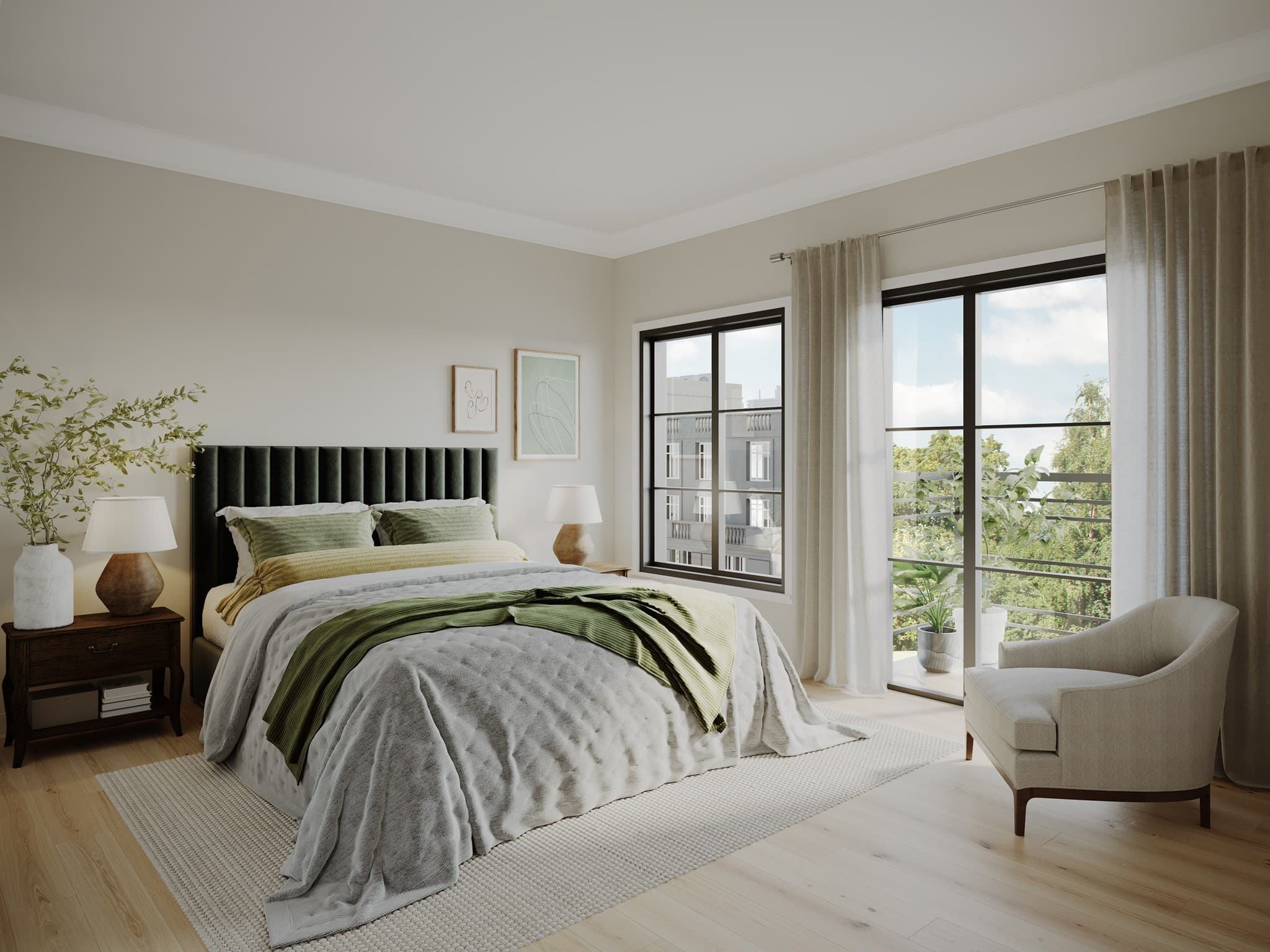 Condominium at 135 Saint Paul # 5, Brookline MA 02446, photo 9 of 10