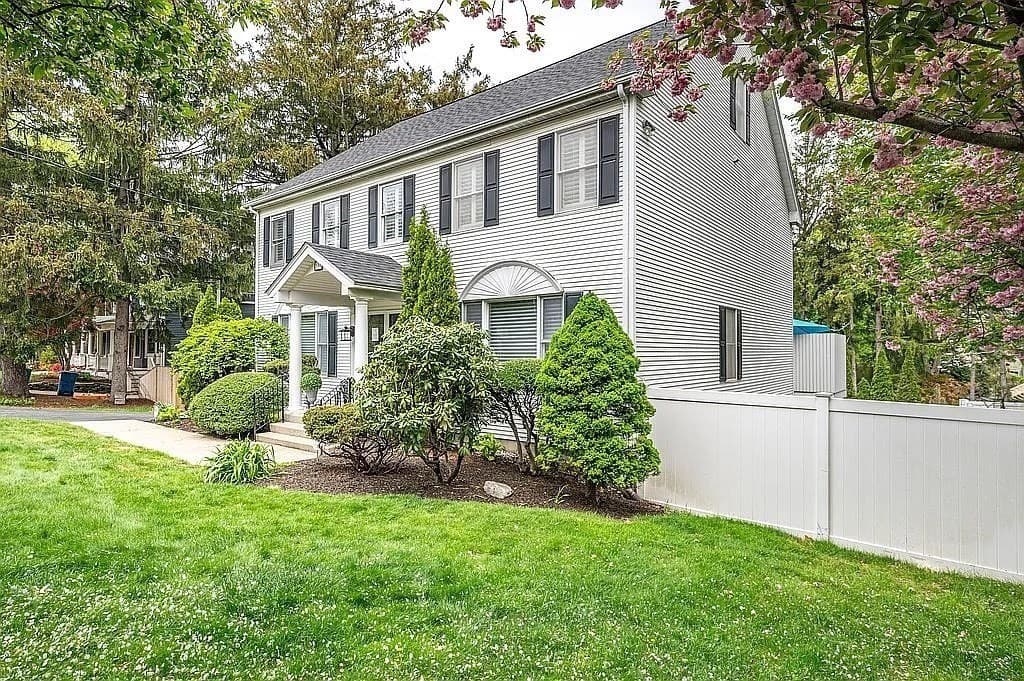 Single Family Residence at 396 Dedham St, Newton MA 02459, photo 2 of 32