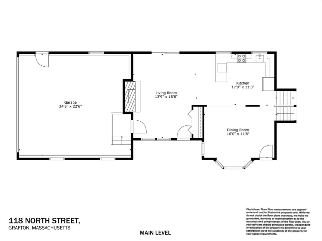 Single Family Residence at 118 North St, Grafton MA 01519, photo 27 of 29