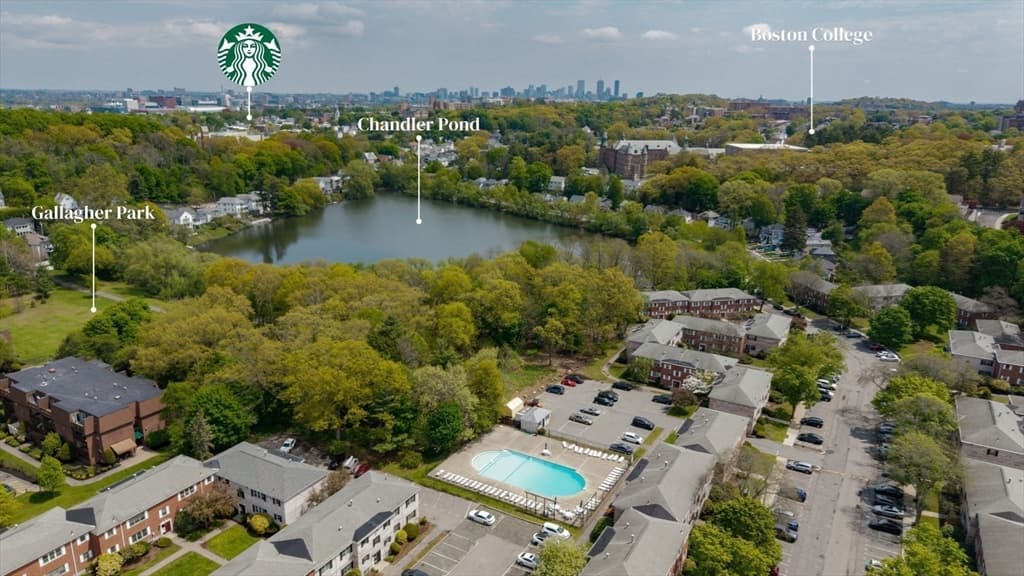 Condominium at 198 Lake Shore Road # 2, Boston MA 02135, photo 27 of 30