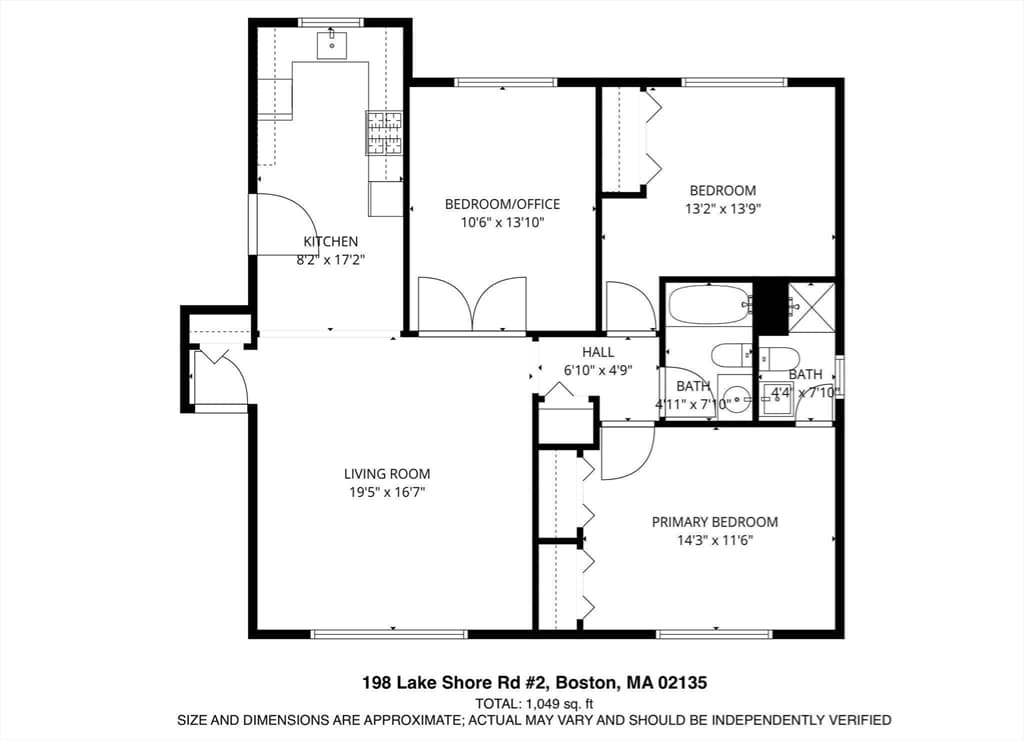 Condominium at 198 Lake Shore Road # 2, Boston MA 02135, photo 30 of 30