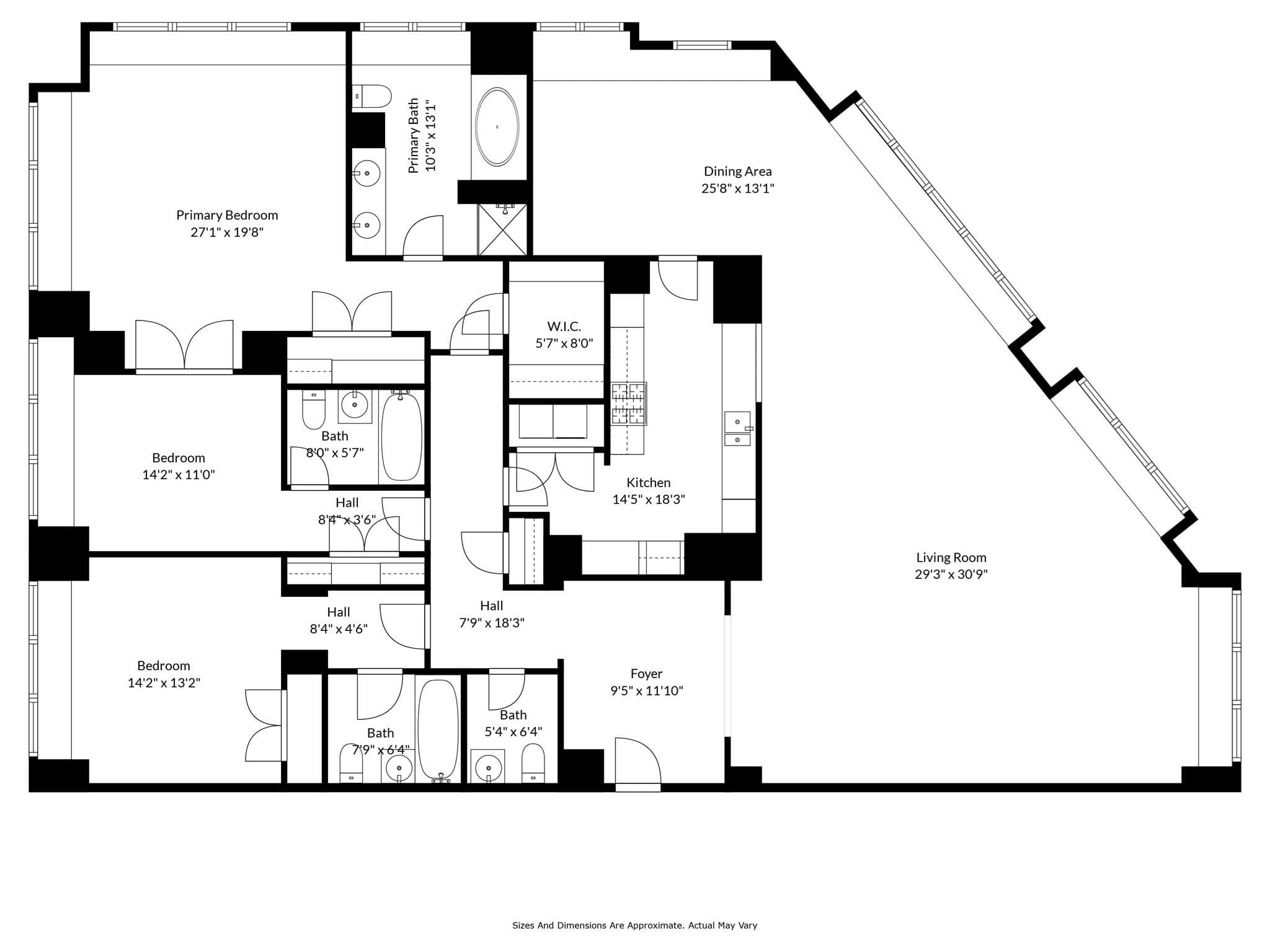 Condominium at 2 Avery St # 24C, Boston MA 02111, photo 39 of 42