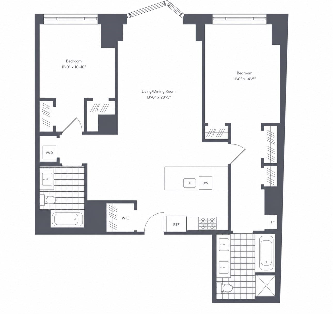 Condominium at 100 Lovejoy Wharf # 7J, Boston MA 02114, photo 22 of 30