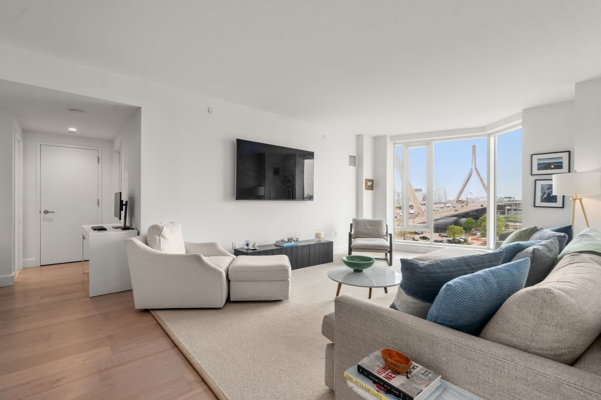 Condominium at 100 Lovejoy Wharf # 7J, Boston MA 02114, photo 3 of 30