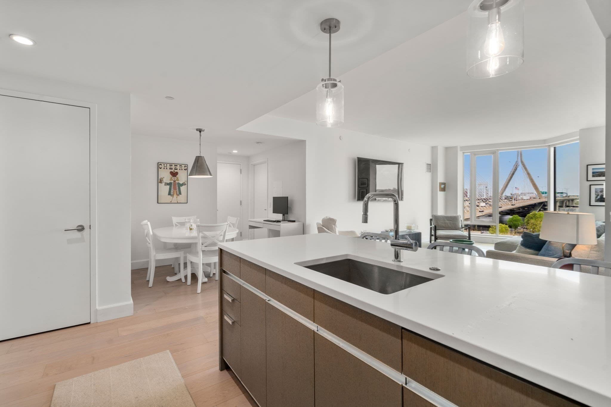 Condominium at 100 Lovejoy Wharf # 7J, Boston MA 02114, photo 5 of 30