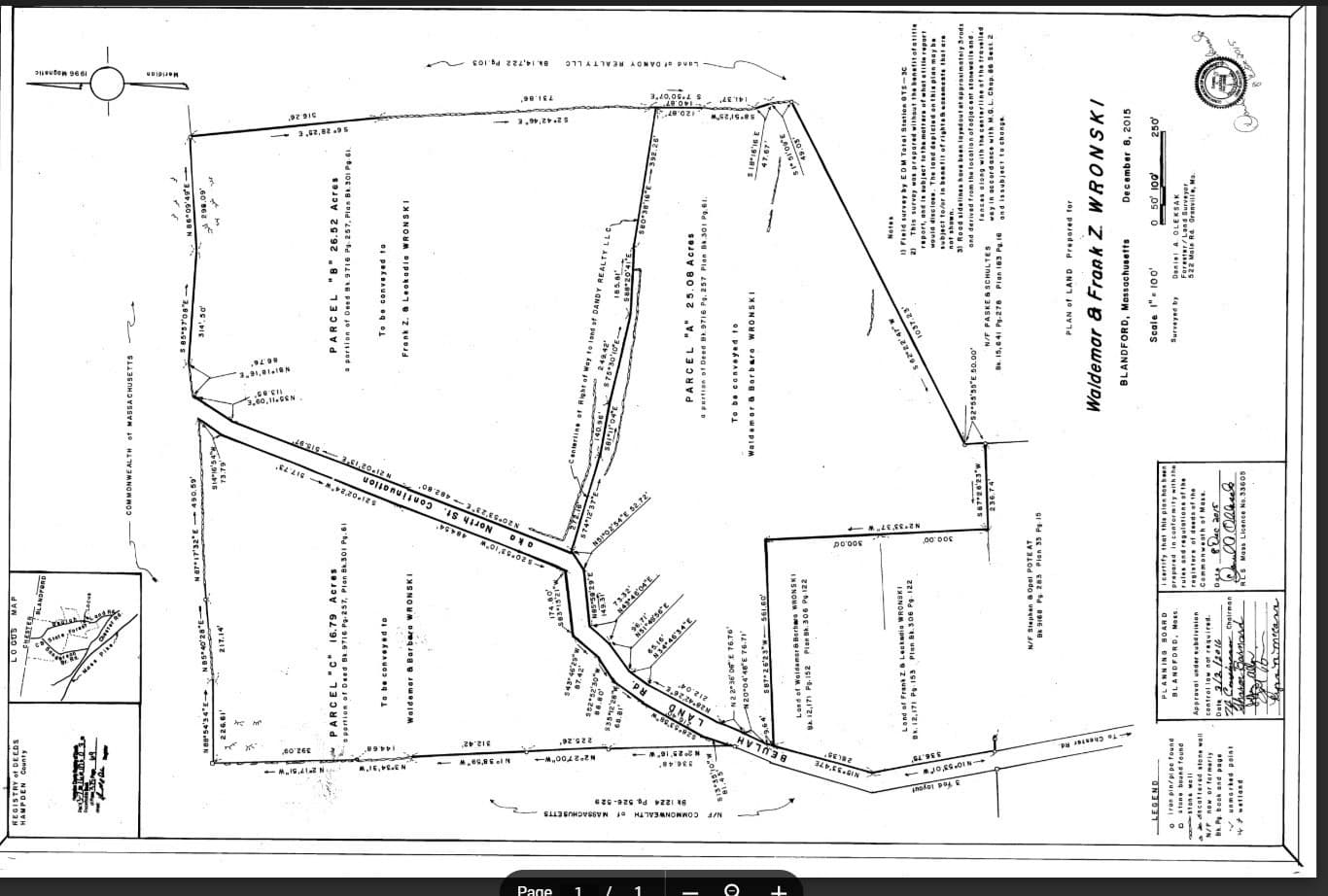 Residential at Lot "B" Beulah Land Rd, Blandford MA 01008, photo 16 of 17